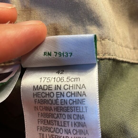 Exofficio Mens Army Green Insect Shield Pants - Picture 12 of 16